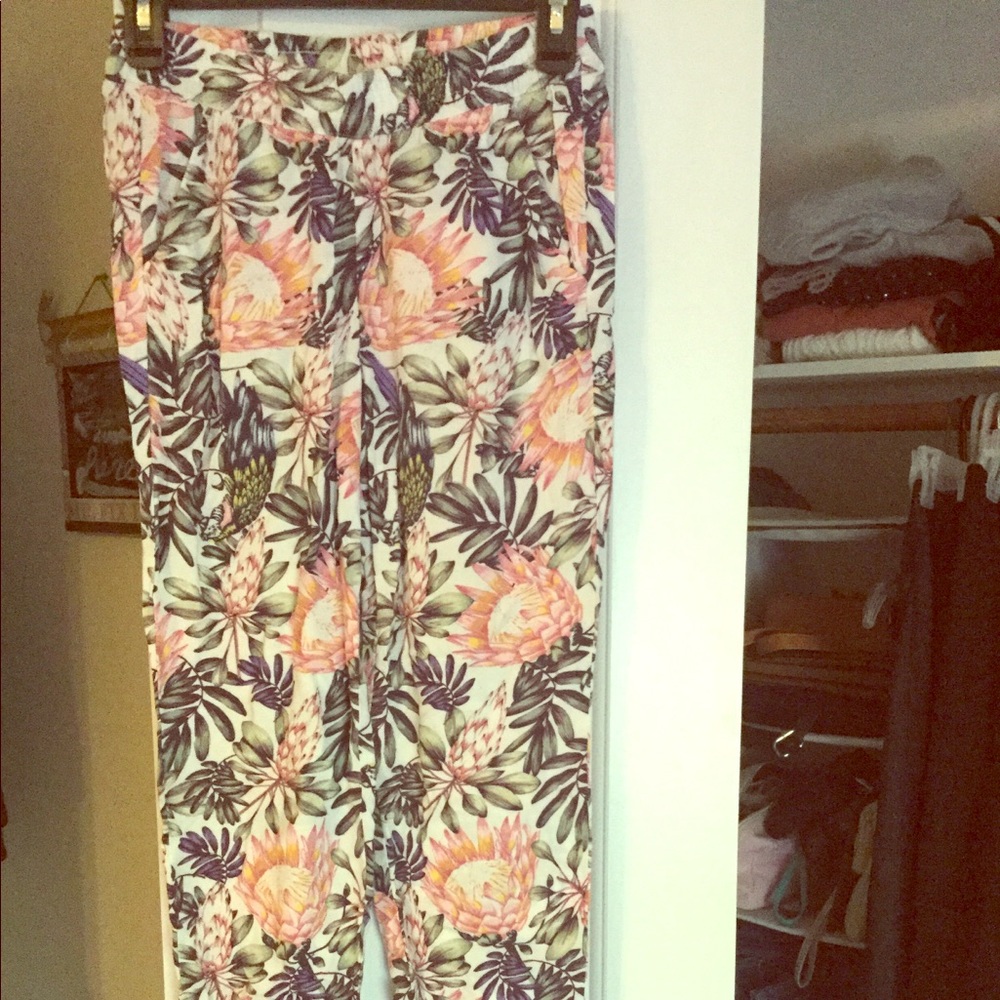 Floral pants